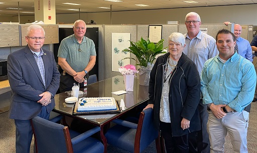 2 Susan Berry celebrates 55 years - group