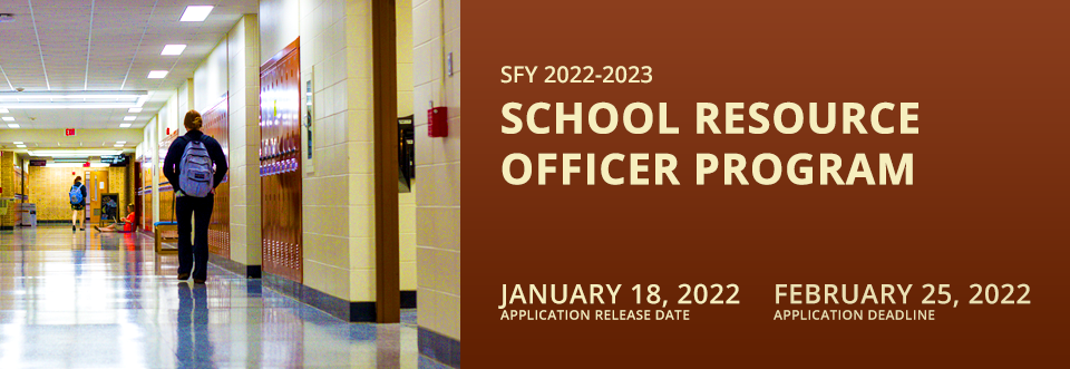 School Resource Officer Program 2022 banner