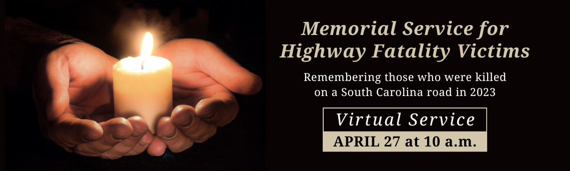 Announcement for Virtual Memorial Service for Highway Fatality Victims