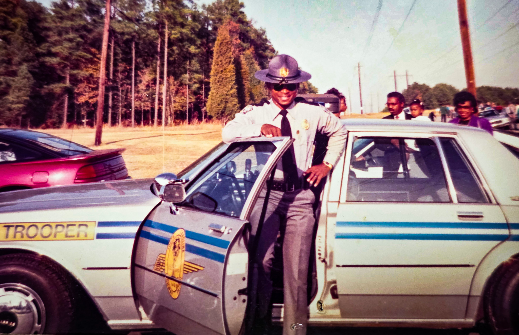 Rivers with Patrol Car