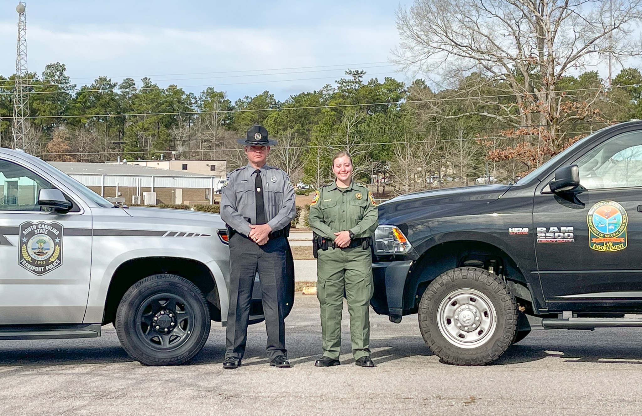 Master Officer Dorroh with SCDNR Officer
