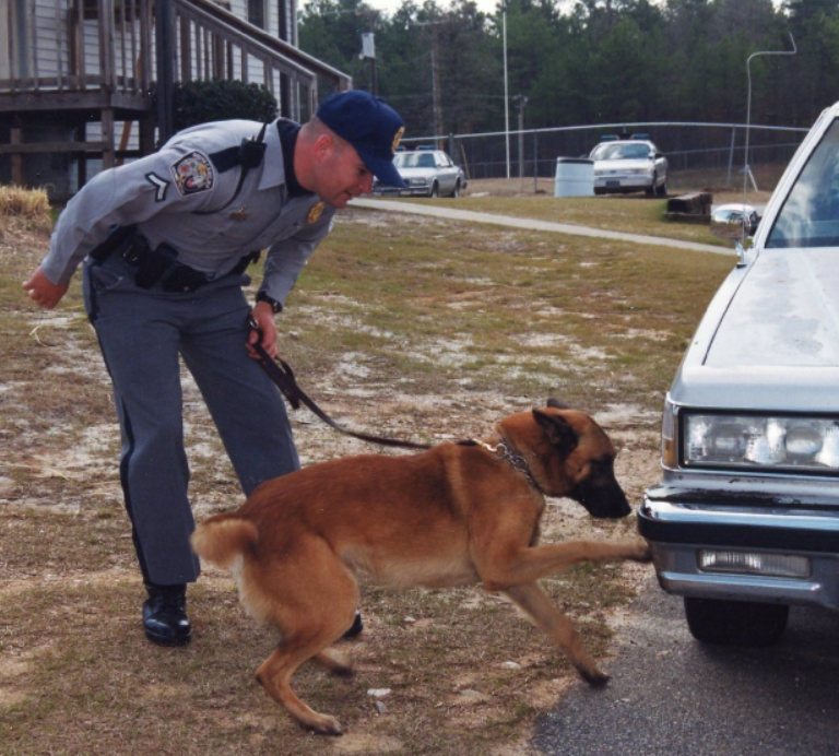 DPS Dog 9 Boris alerts for TFC John Spencer 1998