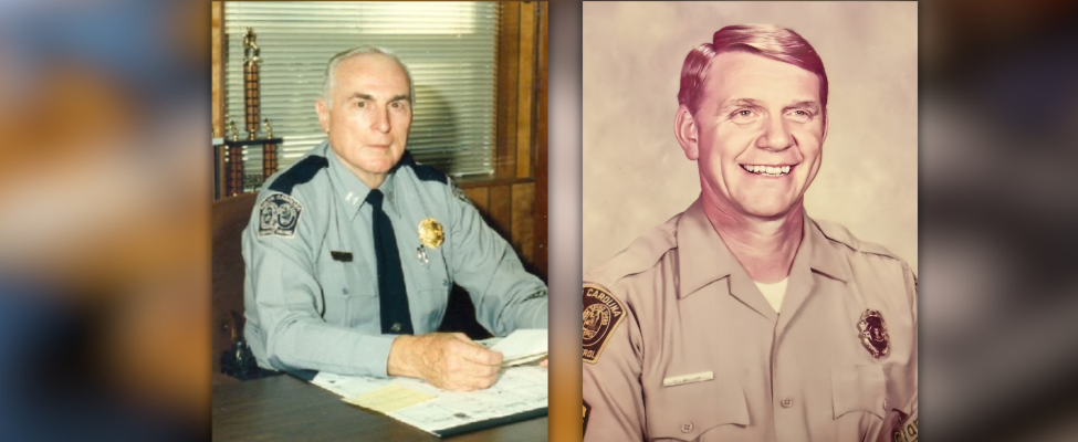 Portraits of Captain Dilworth and First Sergeant Jerry Williams