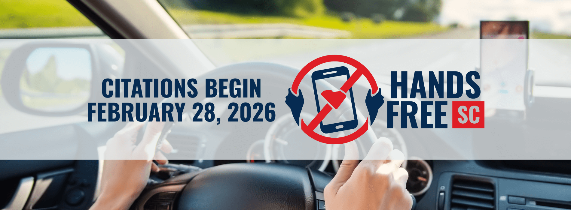 Hands Free SC web banner - Citations begin February 28. 2026