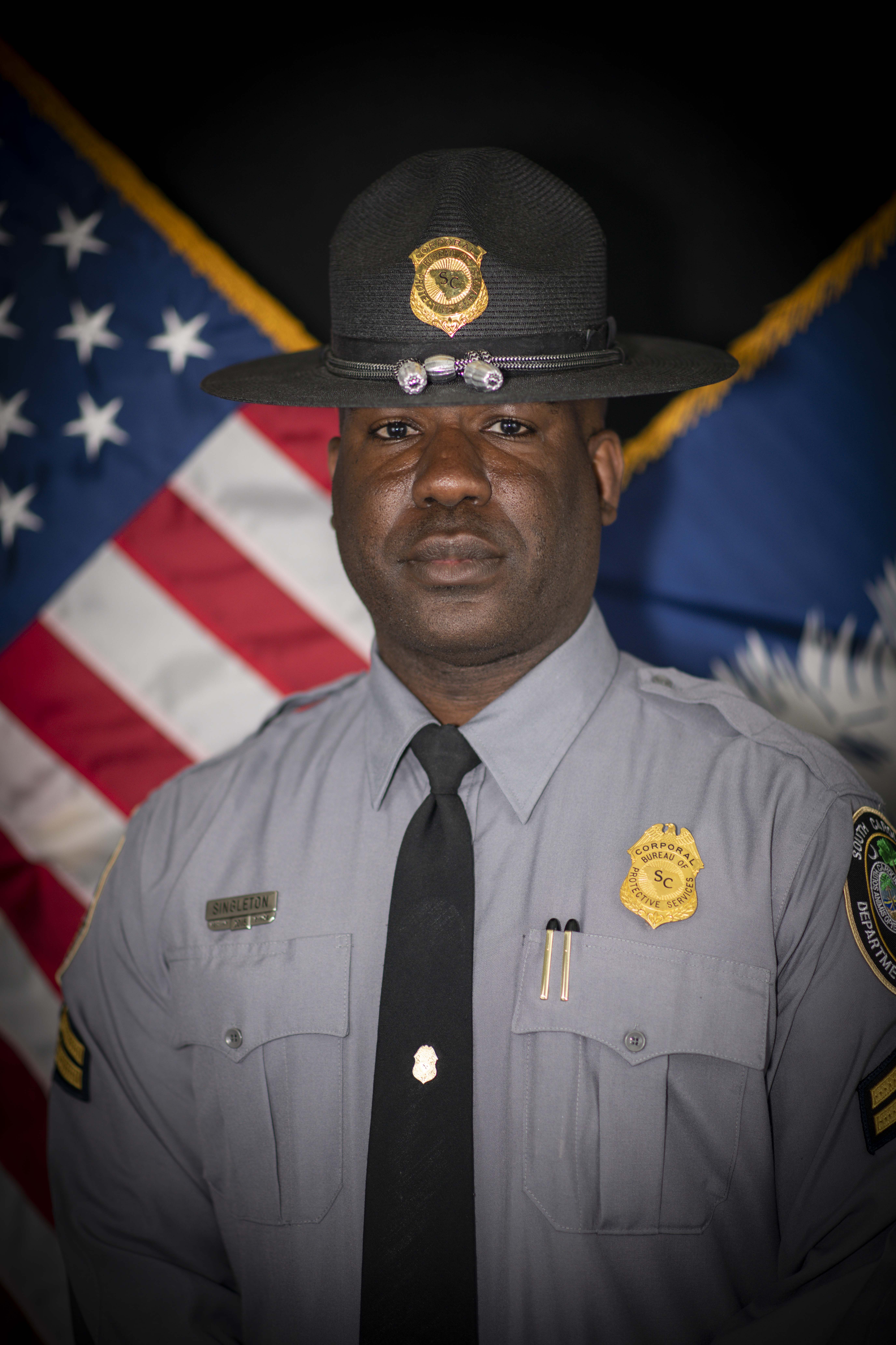 Officer Singleton portrait