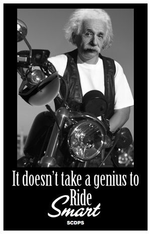 It doesn't take a genius to Ride Smart